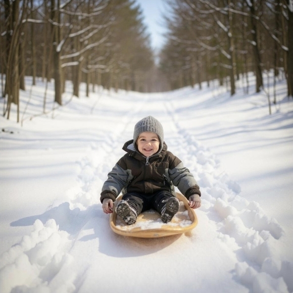 Children’s Place 2-Piece Puffer Jacket Set in Grey & Black – Winter Keeper 4 - Picture 1 of 9